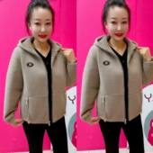 新款 妈妈新款 2026春季 外套中老年洋派休闲春秋连帽上衣夹克