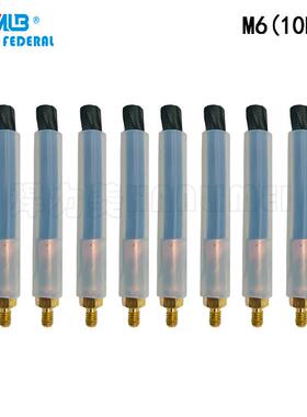 跨境不锈钢焊道清洗毛刷头M6/M8/M10焊缝焊点电解处理专用10PCS