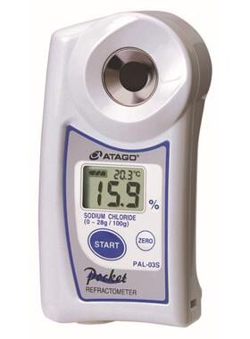 ATAGO/爱拓 PAL-03S Nacl盐度计 浓度折射测定计