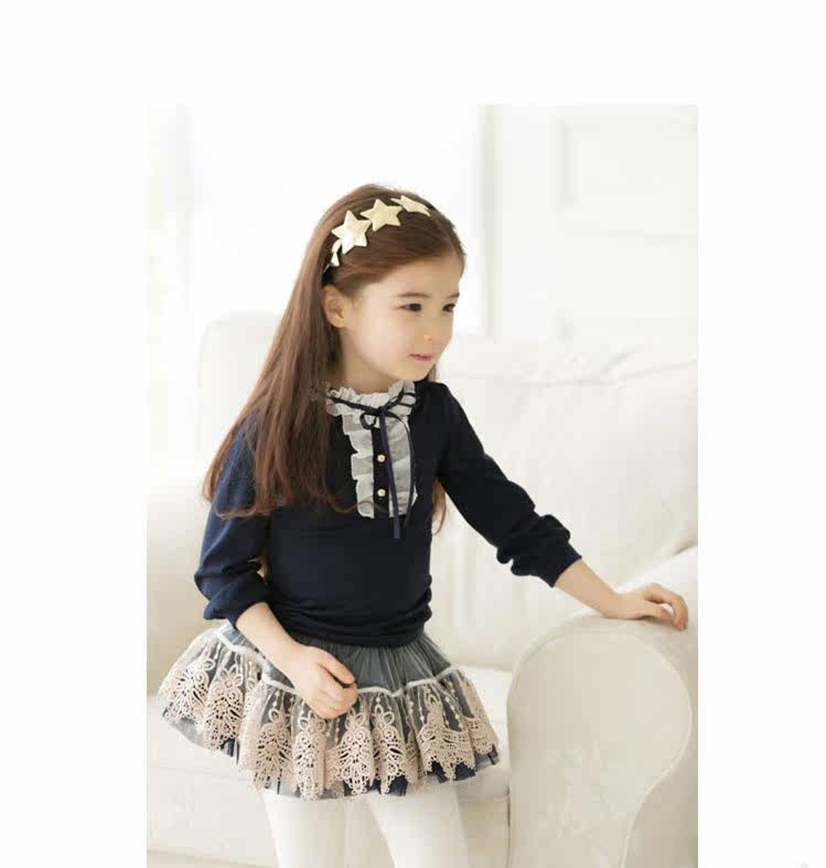 Chemise fille à manche longue - Ref 2086144 Image 3