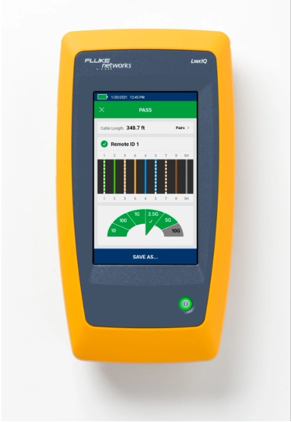 福禄克fluke linkiq网络测试仪智能链路通线缆寻线断点poe 测试