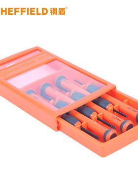 钢盾 S037001- S037005 精密螺丝刀套装螺丝批组套多用螺丝批套装