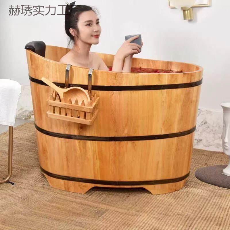 新款香柏木泡澡木桶沐浴桶家用汗蒸加厚实木简约简易桶清洁盆儿童,机械设备,其他机械设备,淘宝优惠券,粉丝福利购,淘宝优惠卷