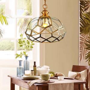 美式全铜玄关灯吸顶灯简约现代走廊过道灯创意入户门厅阳台灯H11C