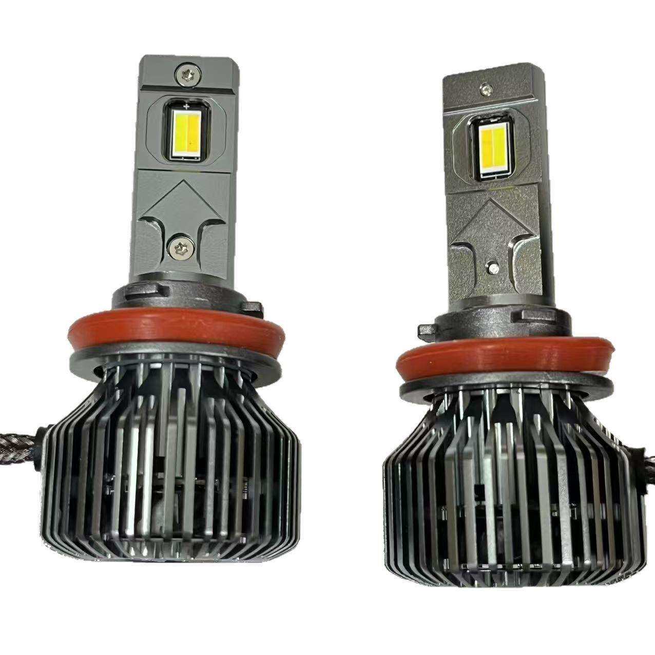 大功率180瓦12V 24V三色温LED汽车大灯车灯灯泡9012强光9005超亮