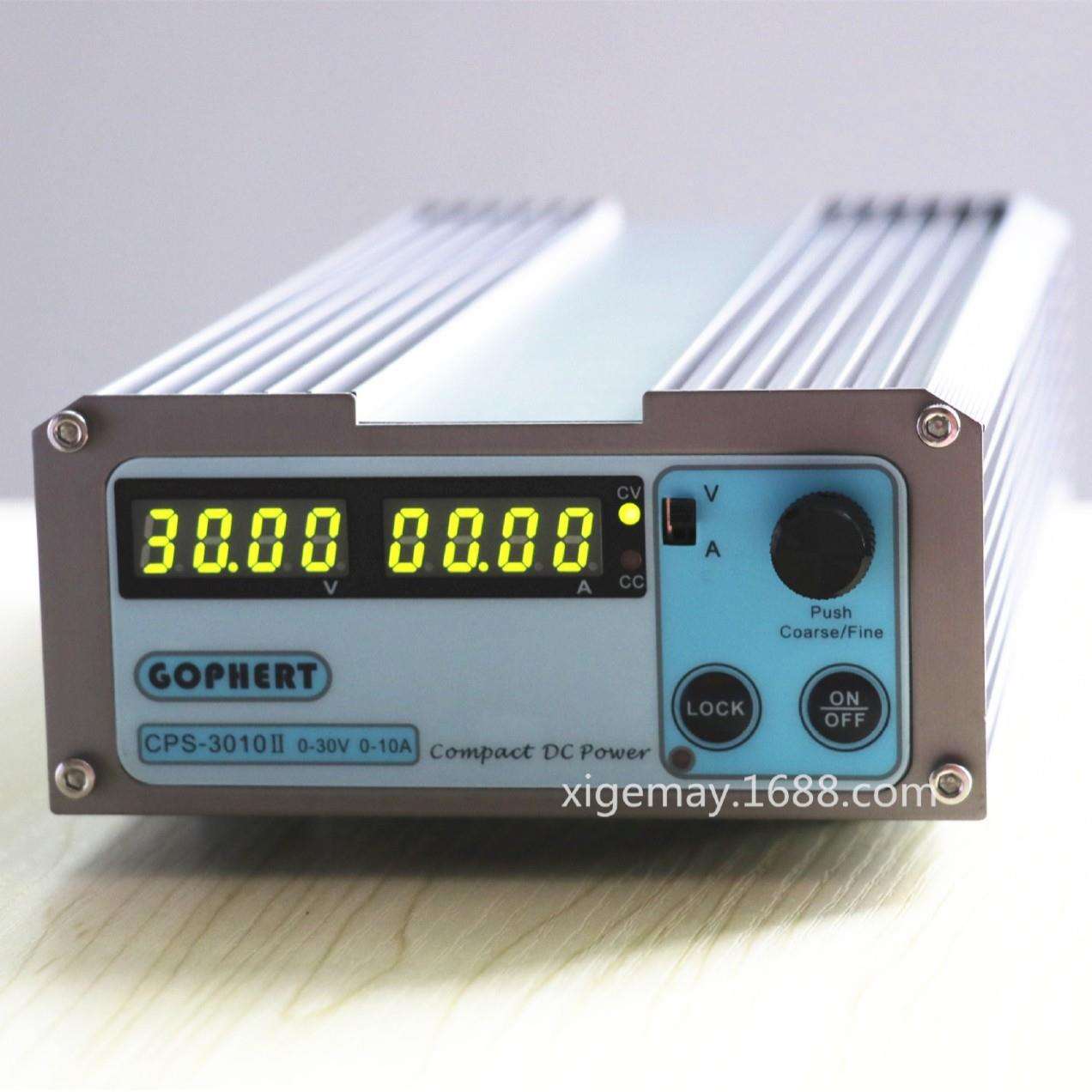 gophert格辉直流稳压电源CPS-3010II直流30V10A可调稳压电源静音