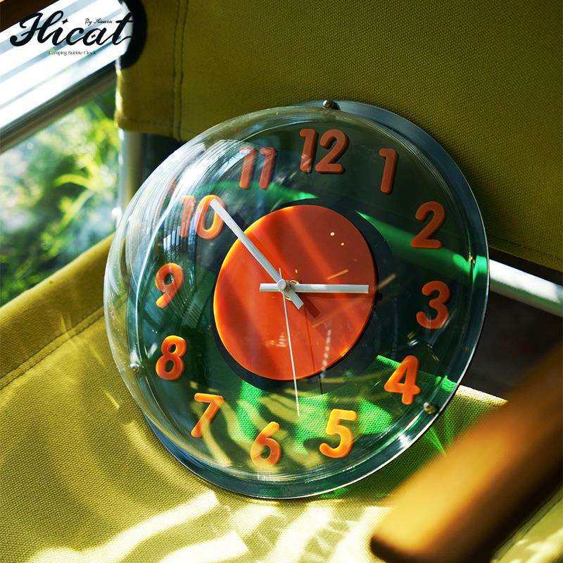 时尚家用创意网红泡泡钟挂摆两用装饰客厅绿透钟表,机械设备,其他机械设备,淘宝优惠券,粉丝福利购,淘宝优惠卷