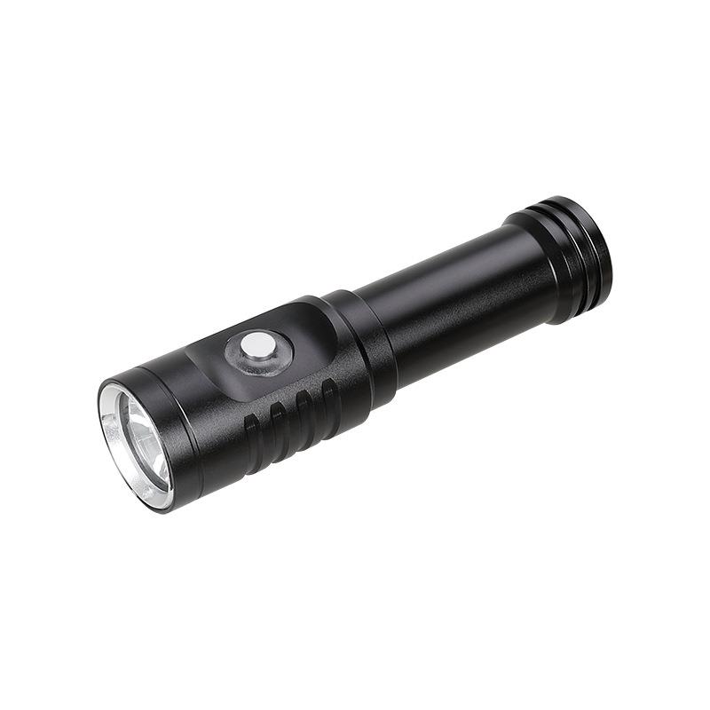 跨境热销户外XML2强光迷你潜水手电筒 LED白光三档露营远射照明灯