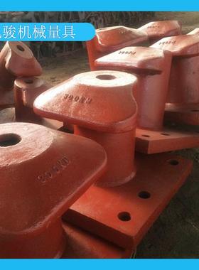 150KN铸铁系船柱单柱双柱羊角250KN铸钢系揽柱船舶配件系船柱