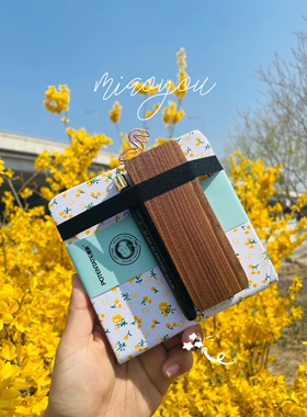 ins水彩木盒12色1ml春日旅行便携套装基础12色史明克好看又好用新