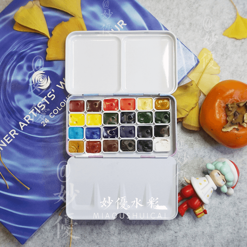 透纳日本turner口袋迷你可爱颜料