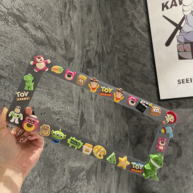 可爱宇航员儿童客厅卧室开关贴