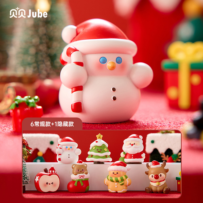 加贝贝 圣诞心愿小精灵系列盲盒2025网红新款新年节日女孩礼物