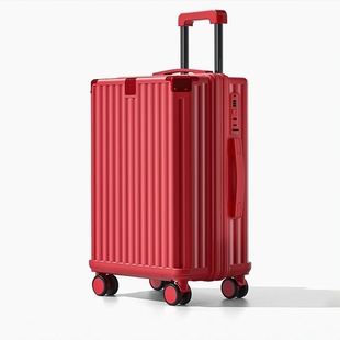 结婚行李箱红色陪嫁高级感子母箱罩24寸2026新款订婚拉杆旅行密码