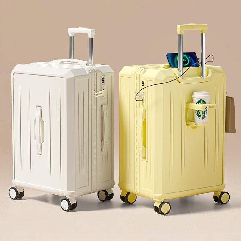 行李箱拉杆箱女2026新款20寸登机旅行密码大容量男pc材质结实耐用