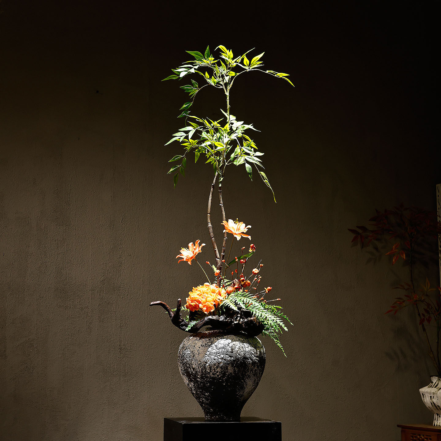 新中式陶瓷花瓶摆件禅意插花家居玄关宋韵高级感民宿酒店装饰,家居饰品,花瓶,淘宝优惠券,粉丝福利购,淘宝优惠卷