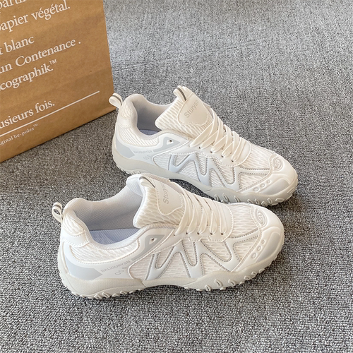 韩版网面透气阿甘运动鞋女ins潮