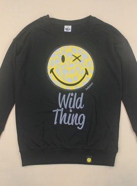 断码清仓 SMILEY笑脸 少男少女大童韩版长袖上衣T恤40083