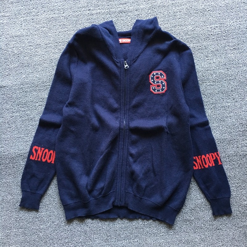 样衣特卖包邮 史努比专柜正品 男女童全棉毛衣连帽线衫外套7F136