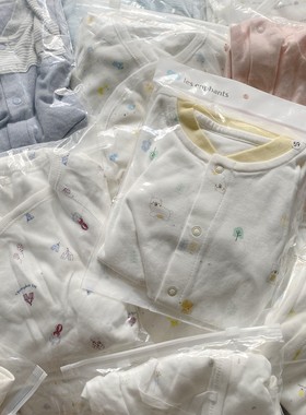 丽婴房微瑕连体衣服清仓特卖