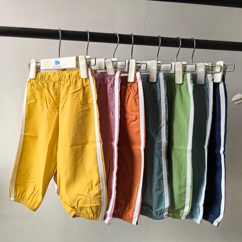 断码清仓 春夏丽婴房专柜正品 男女童超薄款平织防蚊灯笼裤