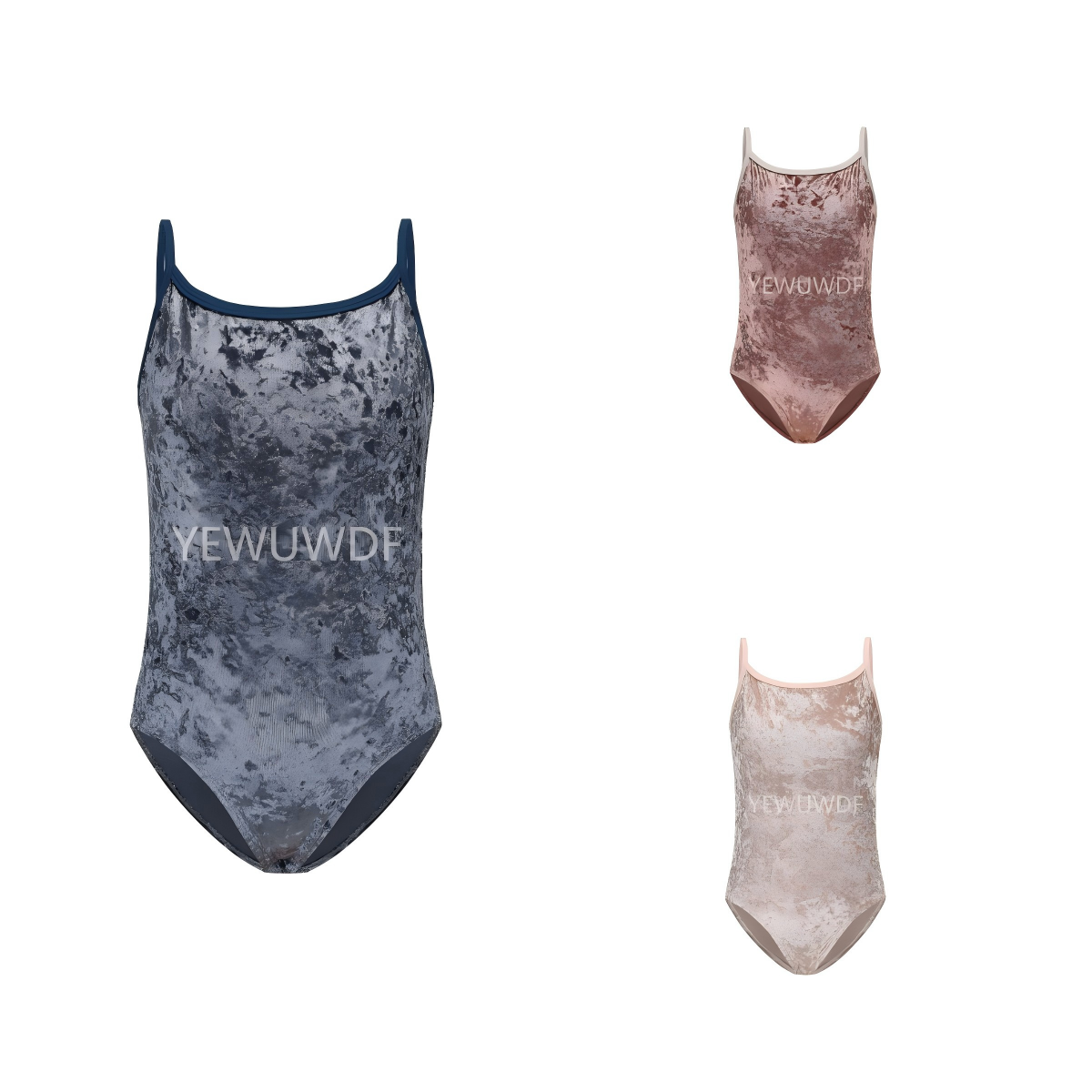 运动表演新款考级艺考透气连体练功艺术形体女孩儿童舞蹈服连体衣