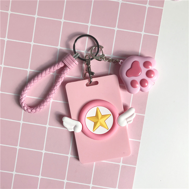 Bus card smart cover Access control Campus lovely Meal card student metro Carmen silica gel Ferrule Key buckle girlin the Storage consolidation , Home Storage appliances , Pouch , Card sets  category - from Buy2taobao.com to provide professional Taobao agent buy service