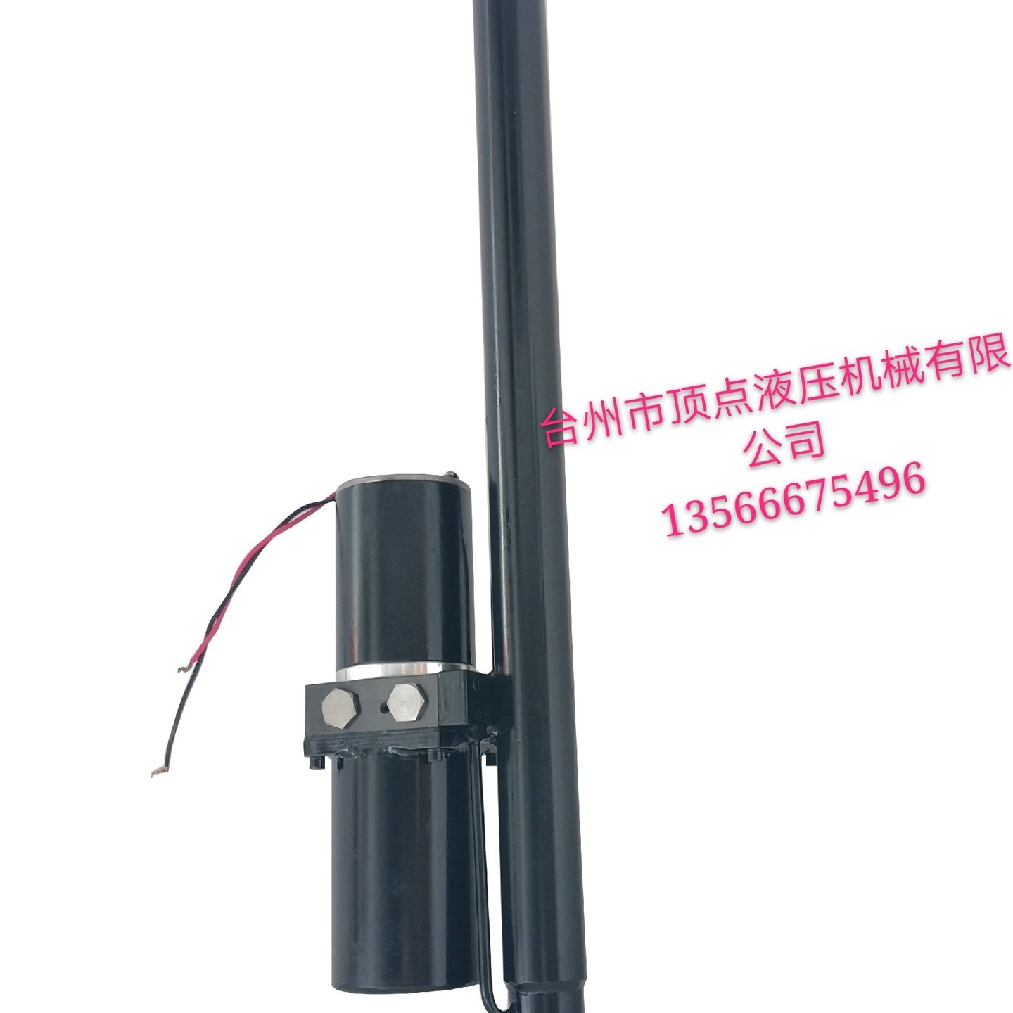 小型便携式叉车油缸 直流液压推杆升降平台推杆电动推杆举升油缸