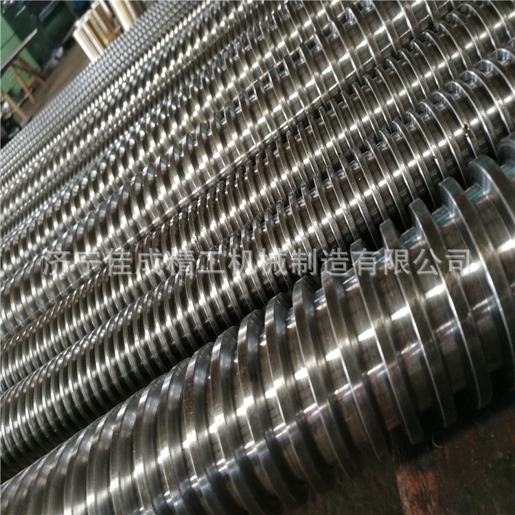 厂家大型梯形丝杆加工精密机床丝杆tr20tr300大小螺距来图