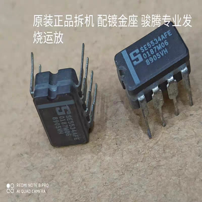 SE5534AFE大S经典陶封单运放升级OPA627AU OPA604AP NE5534N