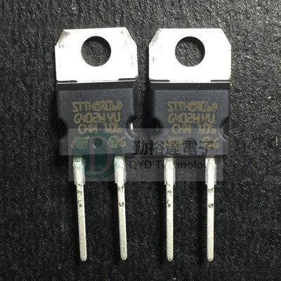 原装正品 STTH8R06D STTH8R06 二极管/整流器 直插TO-220 里唯