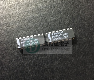CD74HC123E 直插DIP-16 单稳态多频振荡器 全新原装