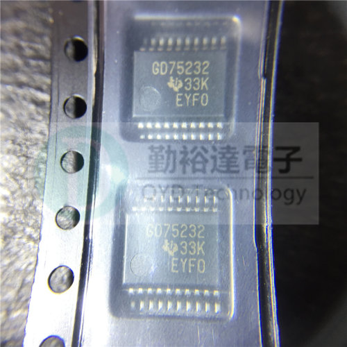 GD75232DBR GD75232 SSOP-20 驱动器 接收IC 进口TI 原装正品