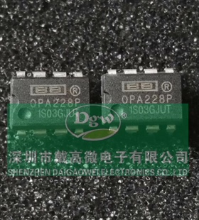 OPA228P OPA228 高精度，低噪声单运放 直插
