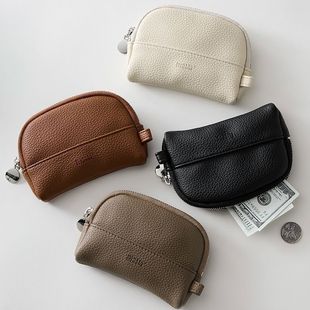 多功能拉链零钱包简约小卡包迷你手拿包钥匙口红耳机收纳包