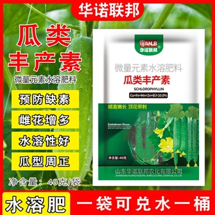 瓜类丰产素黄瓜丝瓜苦瓜微量元素水溶肥瓜直嫩绿叶面肥料