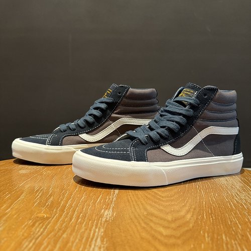 男女鞋藏蓝色复古高帮男鞋百搭学生硫化反绒皮帆布鞋时尚休闲板鞋