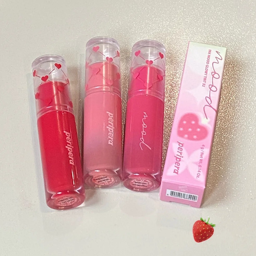 peripera菲丽菲拉冰糖唇釉镜面水光30低饱和无花果嫩粉色韩系口红