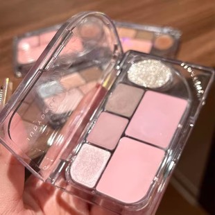 judydoll橘朵眼影盘腮红高光盘2025新款大地色哑光爆闪紫色修容女