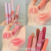 新款 3ce口红固体唇釉softest镜面滋润milky shadow水光唇蜜女唇冻