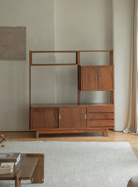 叕木/印尼老柜子|vintage1950`s中古侘寂风酒柜餐边柜柚木储物柜