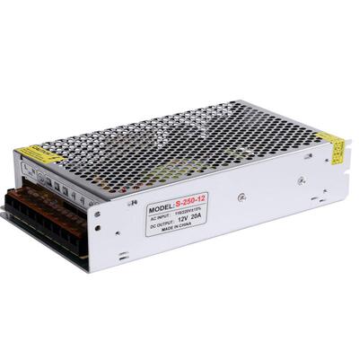 蜂窝型网状监控电源12V20A250W室内装饰LED灯条灯带驱动开关电源