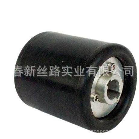 不锈钢铝材金属表面拉丝机气鼓除锈抛光可充气橡胶轮配套砂筒