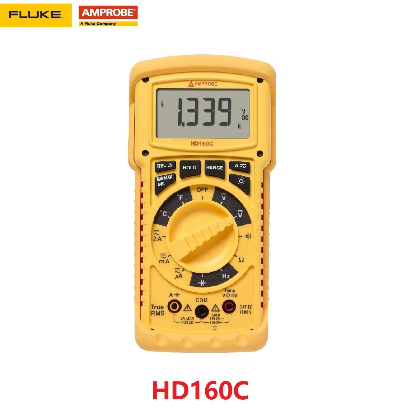 FLUKE-Amprobe安博HD110C/HD160C光伏专用万用表高压加固型1500V
