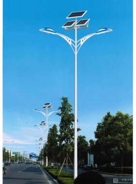河北新农村建设一体化户外道路照明工程太阳能led路灯厂家直发