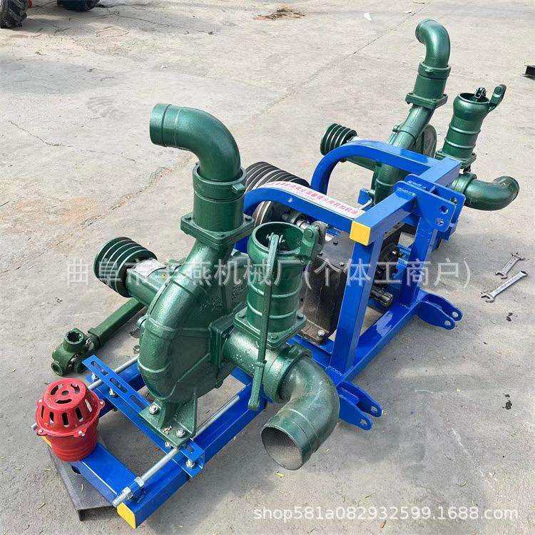 4缸机带动多级泵 28马力柴油抽水泵 自吸泵免加引水