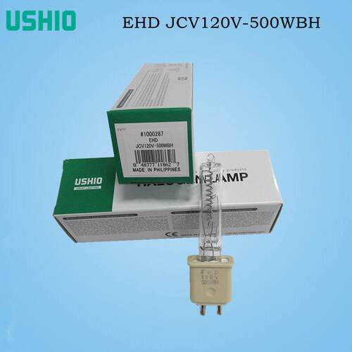 原装USHIO牛尾卤素灯EHD 120V500WBH G9.5陶瓷头 光学仪器加热灯