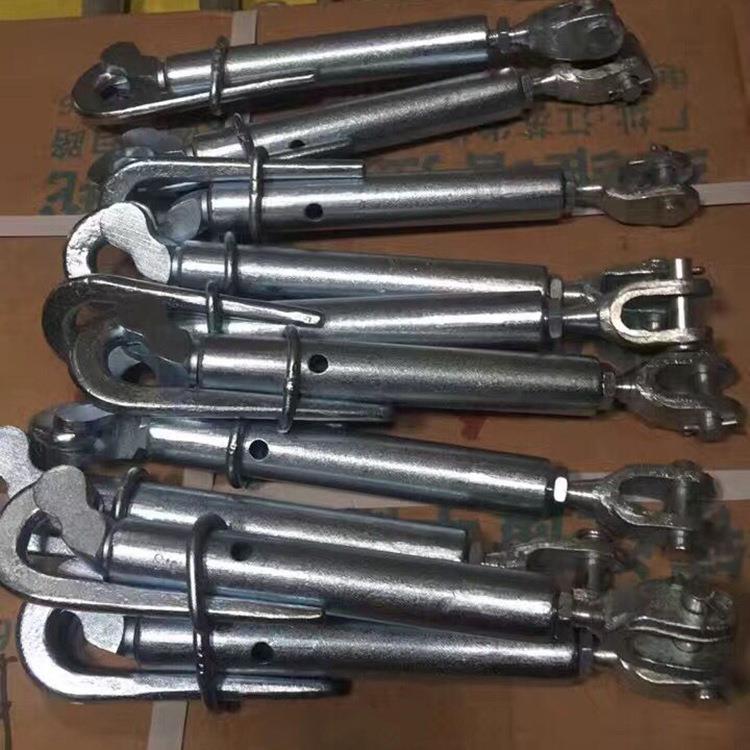 厂家船用脱钩索具螺旋扣 紧线扣 钢丝绳松拉紧线器螺丝 OO OC型