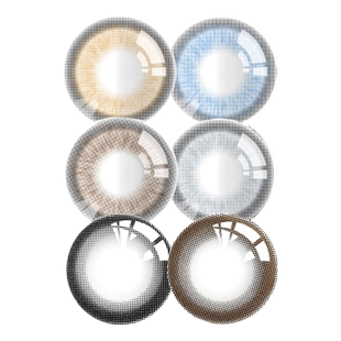 蓝色cos美瞳日抛中原也薇尔莉特后藤一野雾矢葵奇犽友利奈绪娜AH