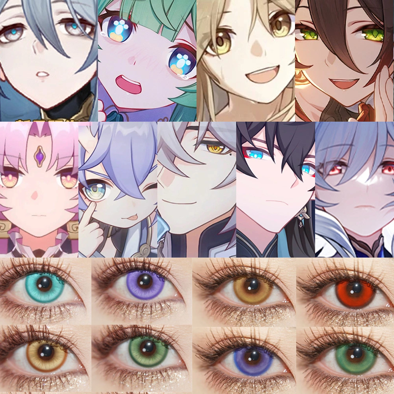 星穹铁道cos美瞳崩坏日抛